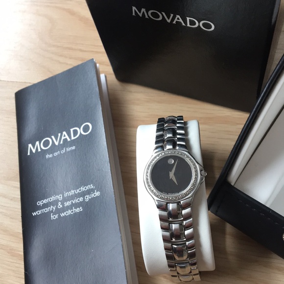 Movado Women’s Stainless Steel Diamond Watch main image 5